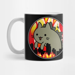 City Roaming Cat Monster Neko Kaiju Mug